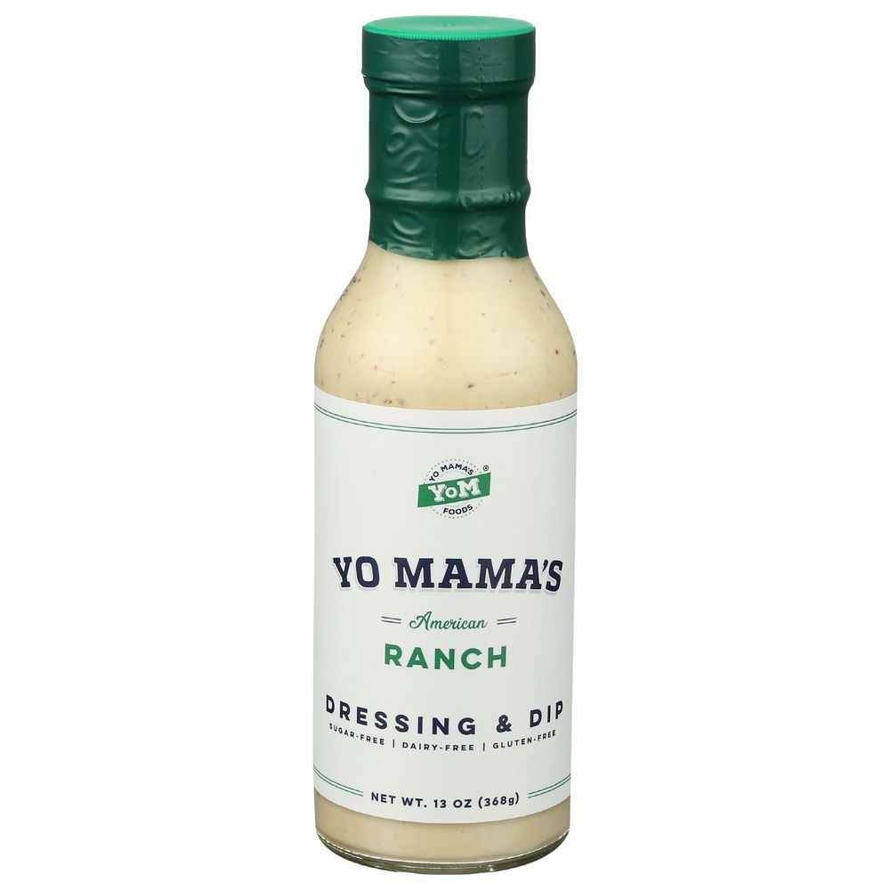 Yo Mamas Foods Ranch Dressing and Dip, 13 Ounce -- 6 per case