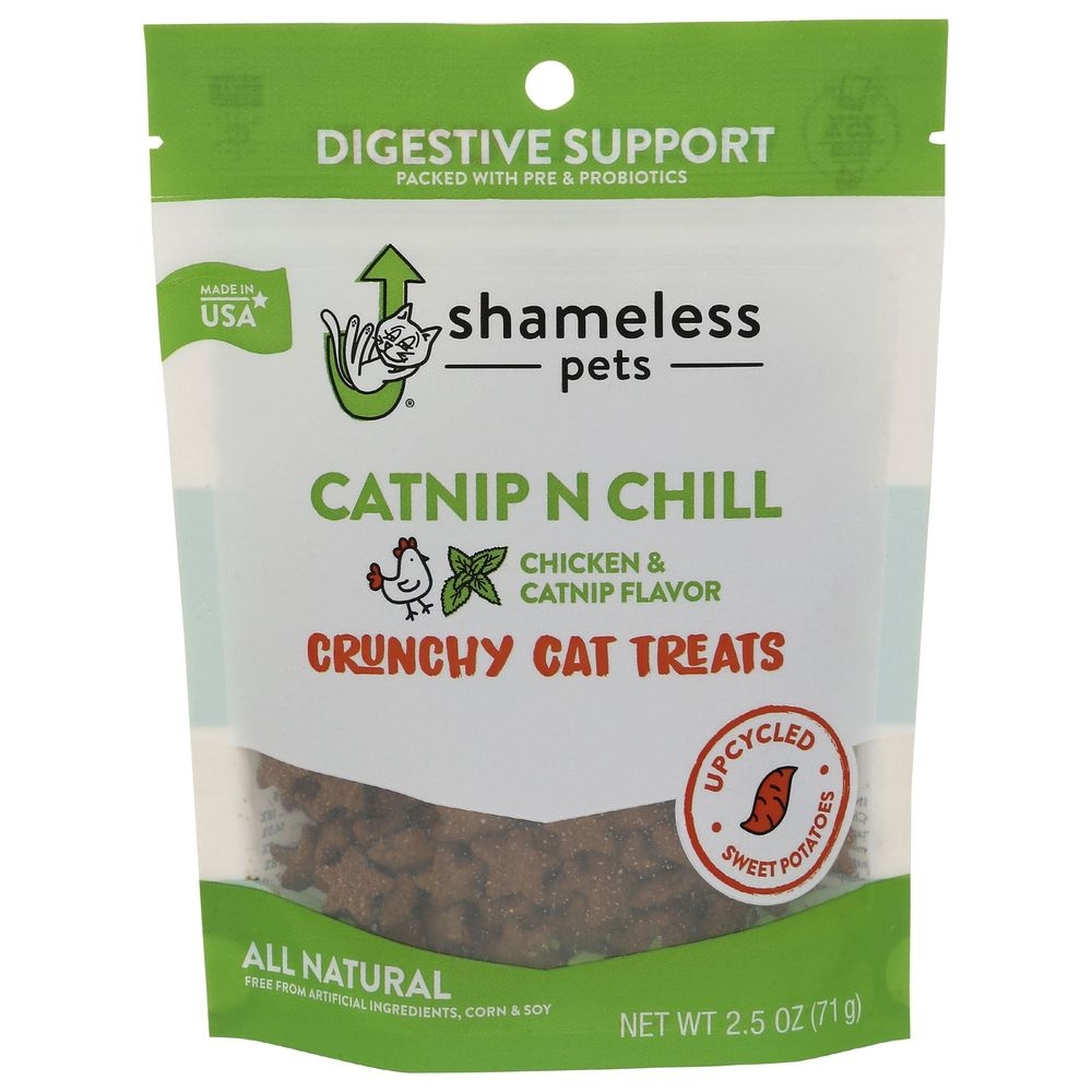 Shameless Pets Catnip N Chill Cat Treat, 2.5 Ounce -- 12 per case