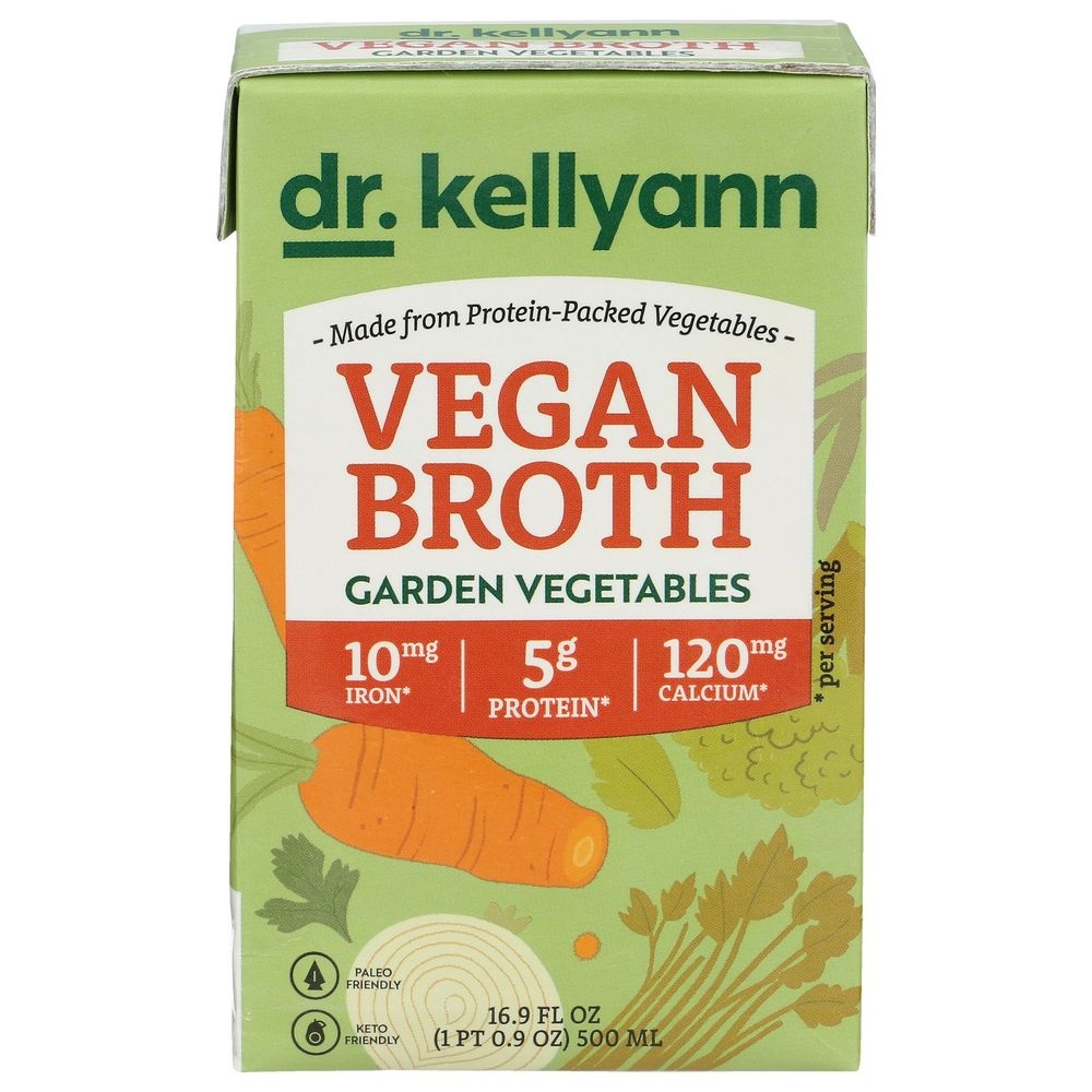 Dr Kellyann Garden Vegetables Vegan Broth, 16.9 Fluid Ounce -- 6 per case