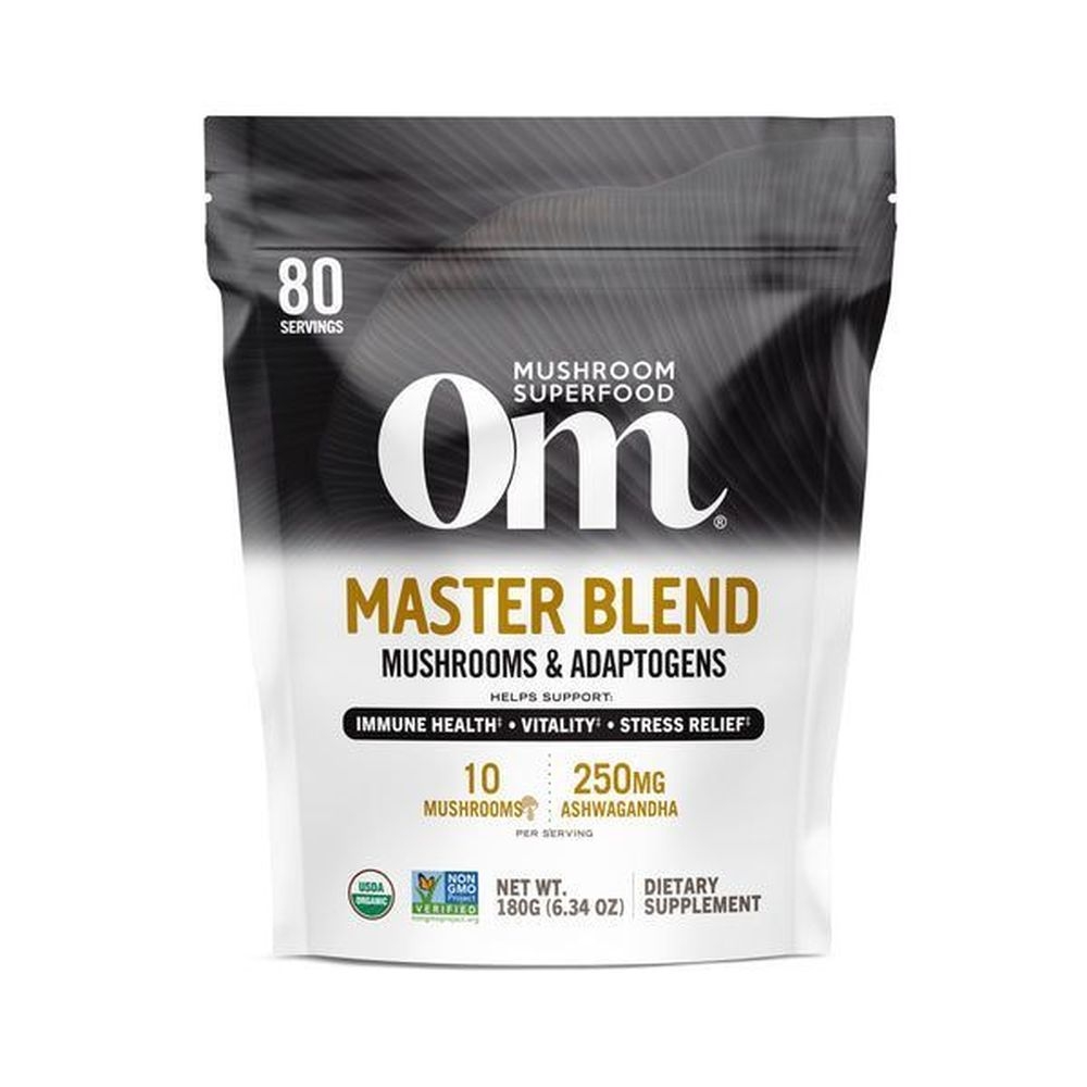 Om Organic Master Blend Mushroom Powder, 6.2 Ounce