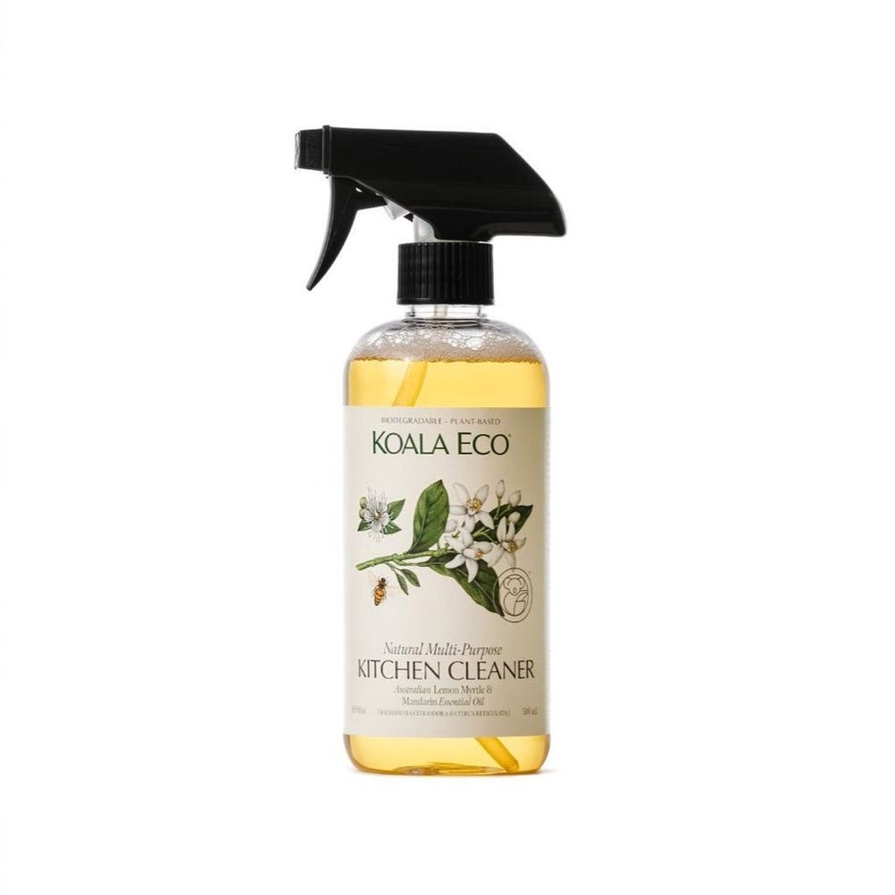 Koala Eco Natural Plant-Based Multi-Purpose Lemon Myrtle and Mandarin Kitchen Cleaner, 16.9 Fluid Ounce -- 6 per case
