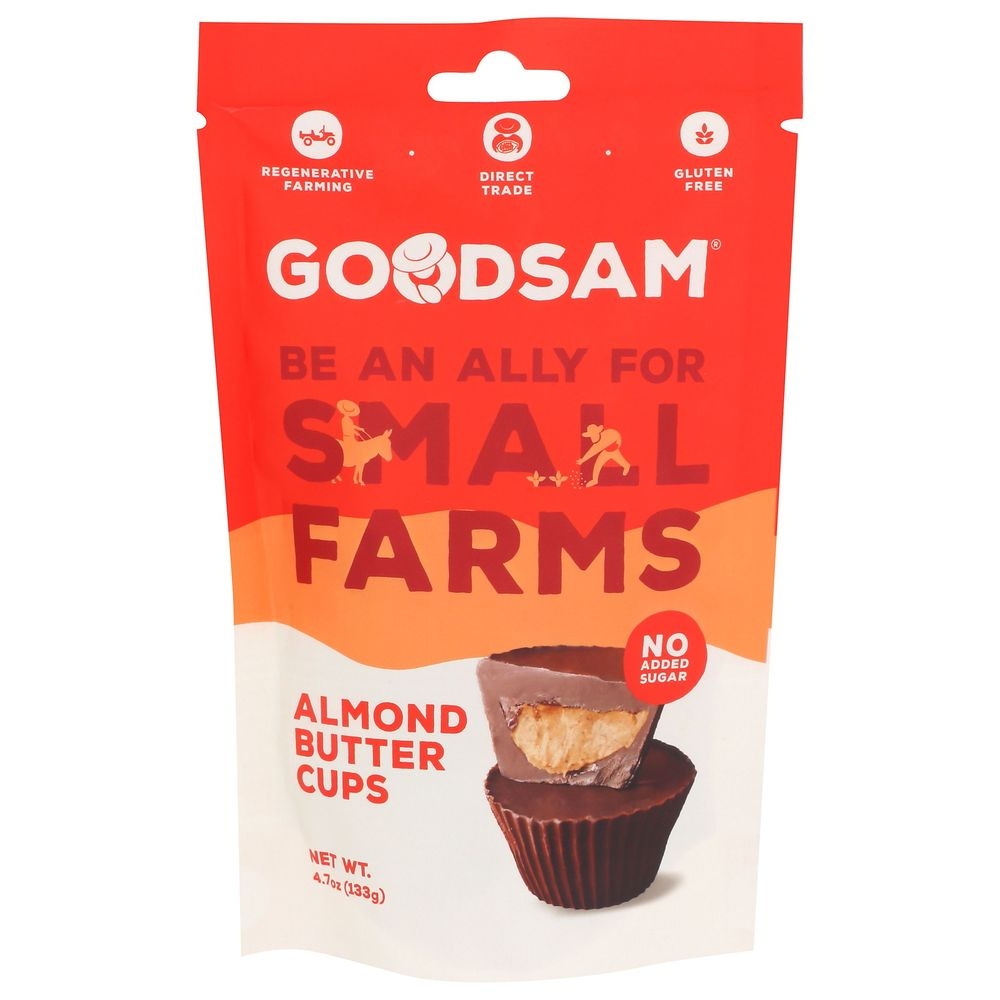 Goodsam Small Farms Almond Butter Cup, 4.7 Ounce -- 6 per case