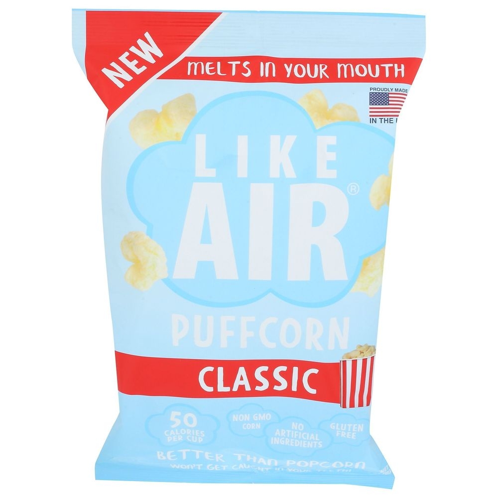 Like Air Classic Butter Salt Baked Puffcorn, 4 Ounce -- 12 per case