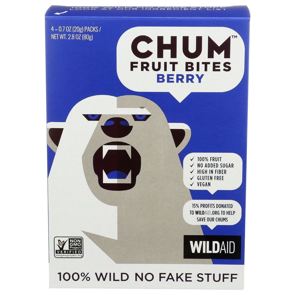 Chum Berry Fruit Bites, 2.83 Ounce -- 6 per case