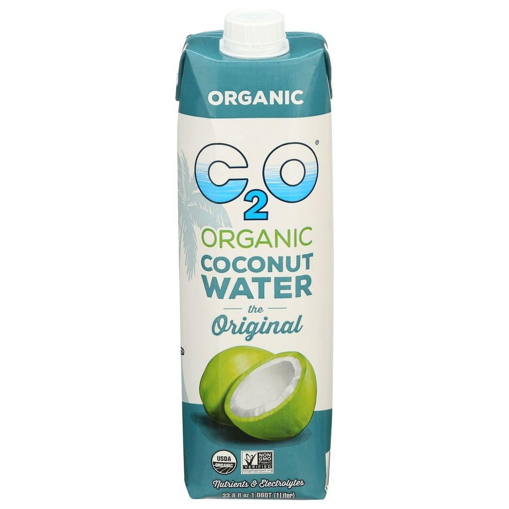 C2O Organic Original Coconut Water, 33.80 Fluid Ounce -- 12 per case