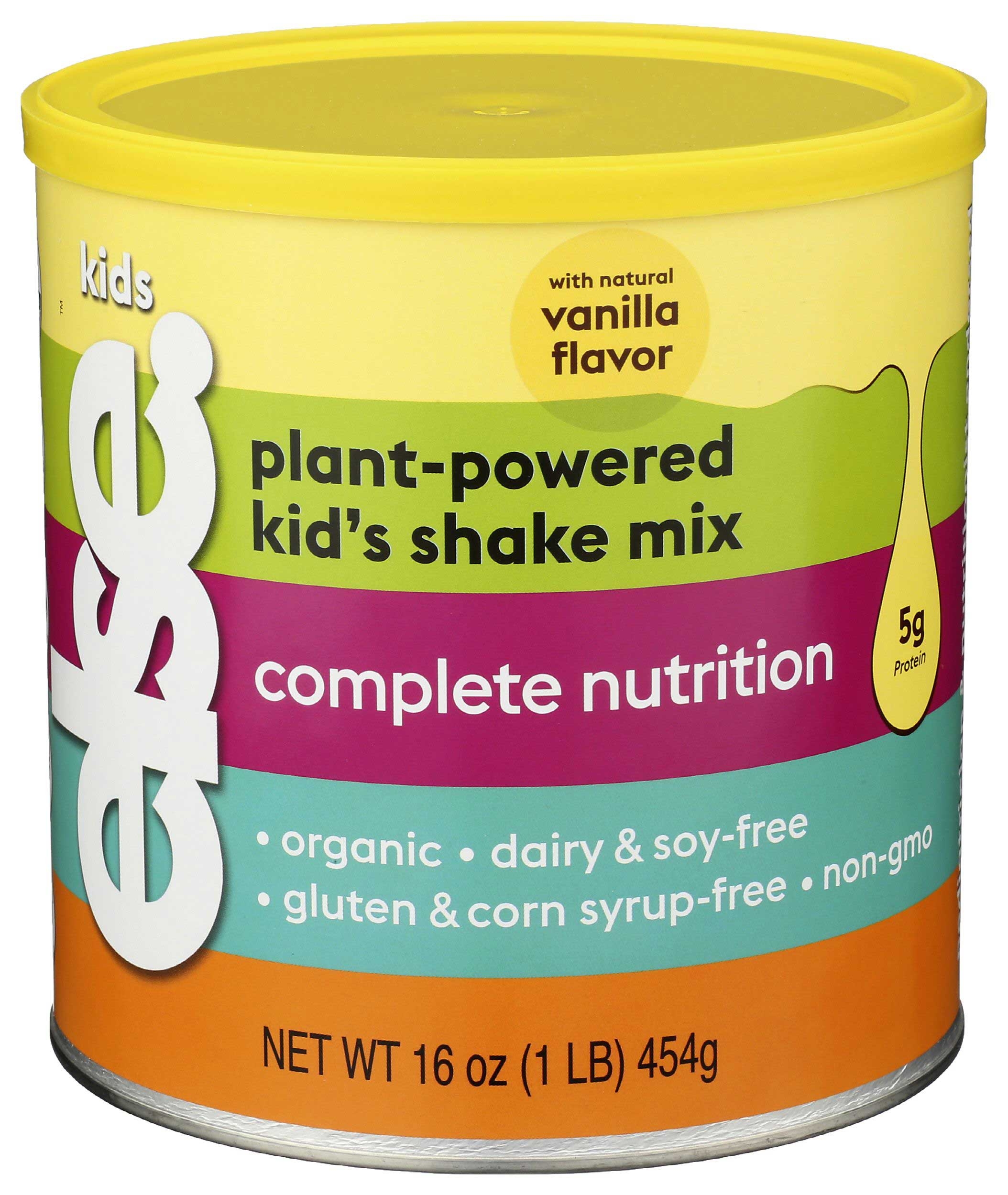 Else Vanilla Plant Powered Complete Nutrition Shake Mix for Kids, 16 Ounce