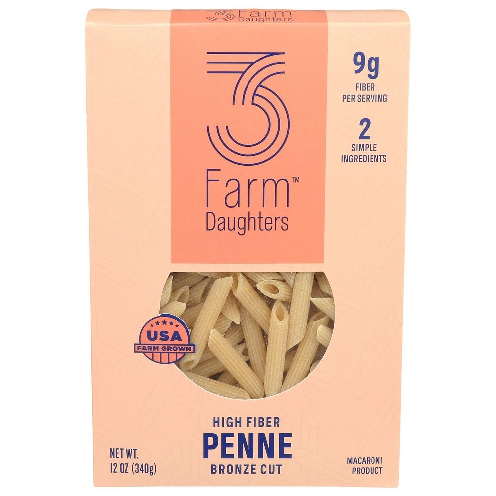 3 Farm Daughters Penne Pasta, 12 Ounce -- 8 per case