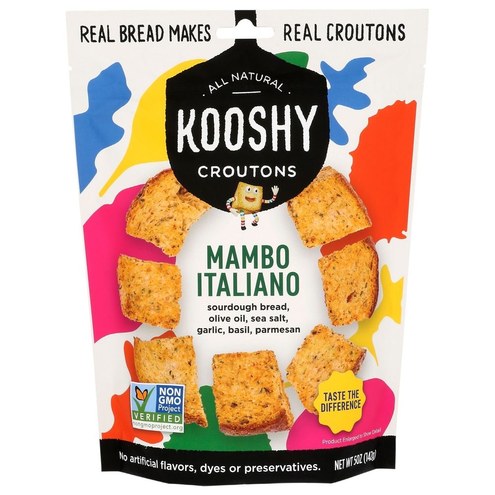 Kooshy Mambo Italiano Croutons, 5 Ounce -- 6 per case