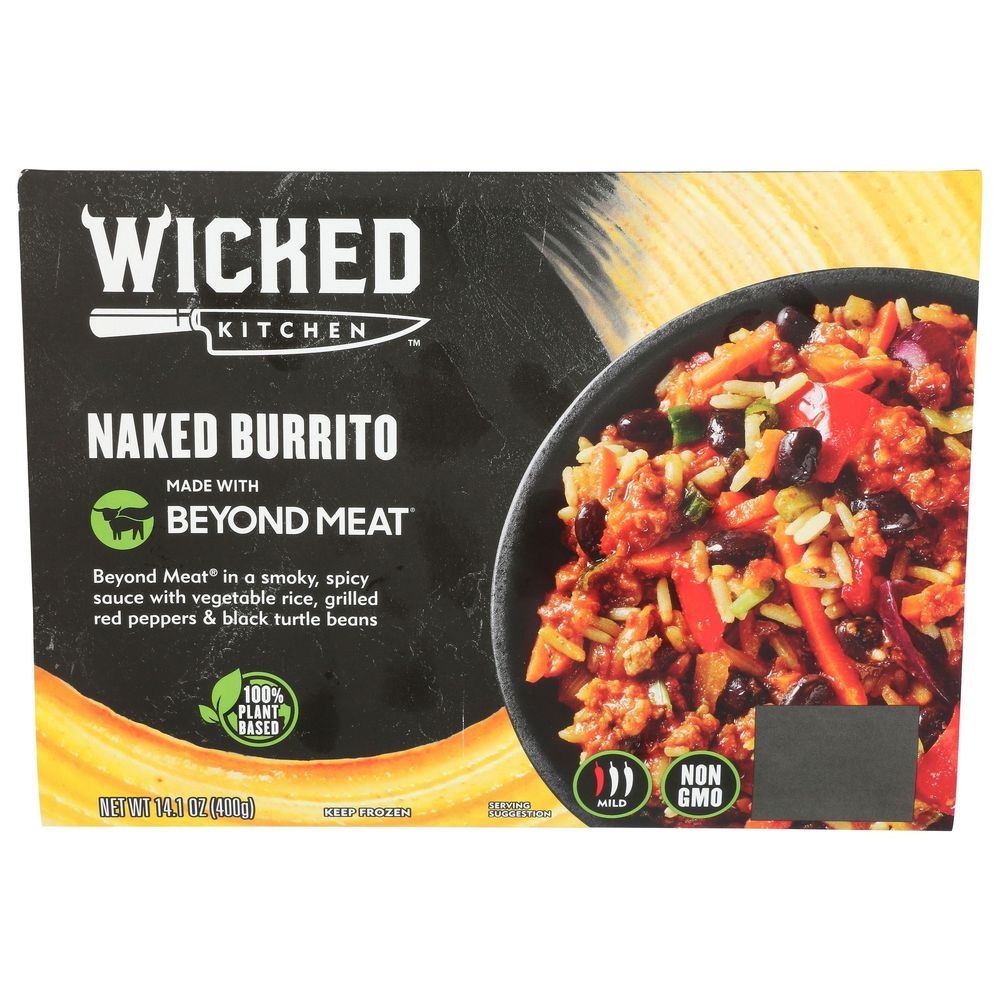 Wicked Kitchen Naked Burrito Made with Beyond Meat, 14.1 Ounce -- 6 per case