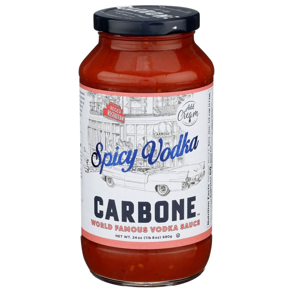 Carbone Spicy Vodka Sauce, 24 Ounce -- 6 per case