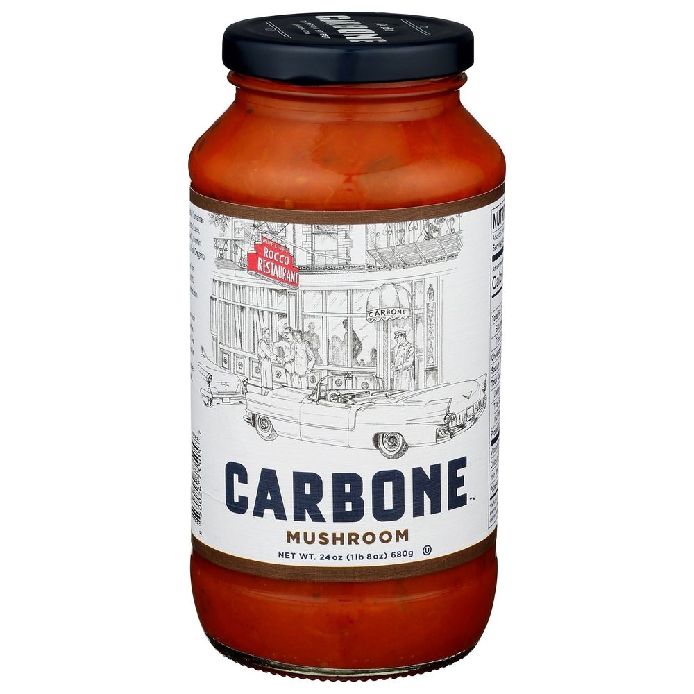 Carbone Mushroom Marinara Pasta Sauce, 24 Ounce -- 6 per case