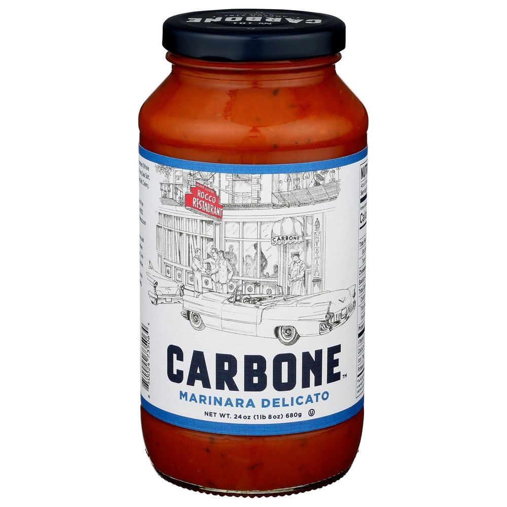Carbone Marinara Delicato Sauce, 24 Ounce -- 6 per case