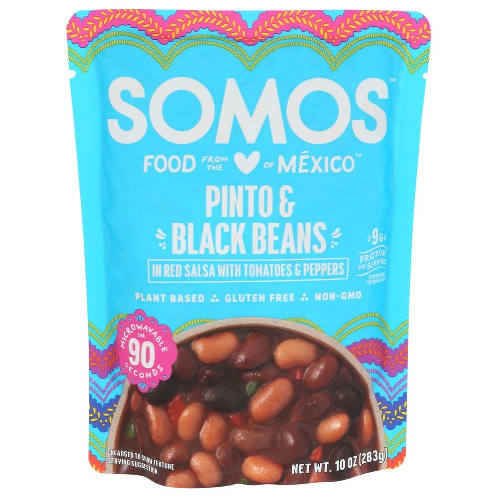 Somos Pinto and Black Beans, 10 Ounce -- 6 per case