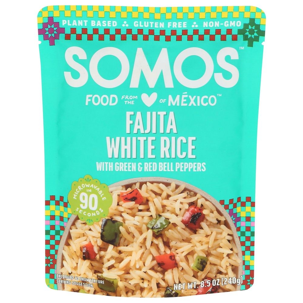 Somos Fajita White Rice, 8.5 Ounce -- 6 per case