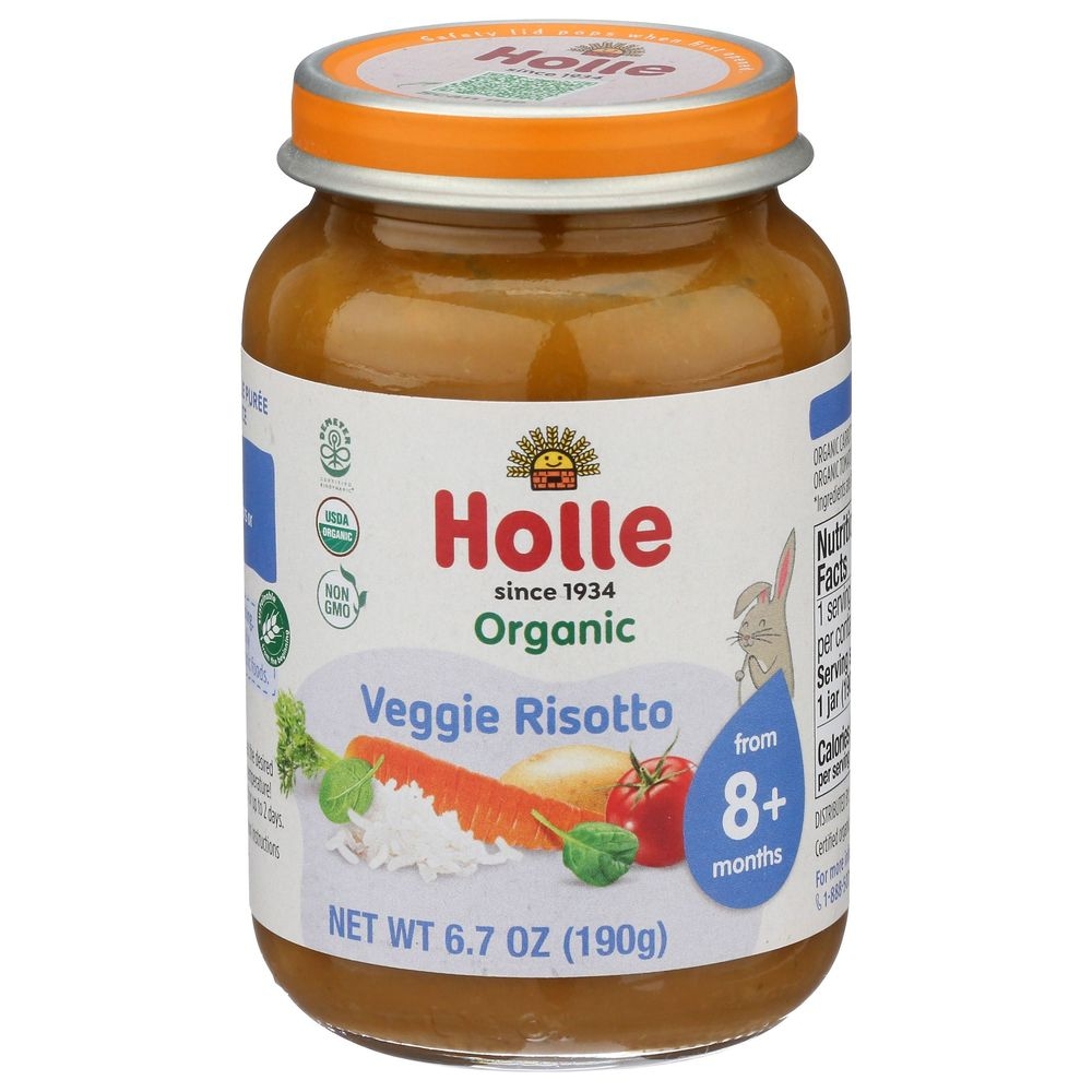 Holle Organic Veggie Risotto, 6.7 Ounce -- 6 per case
