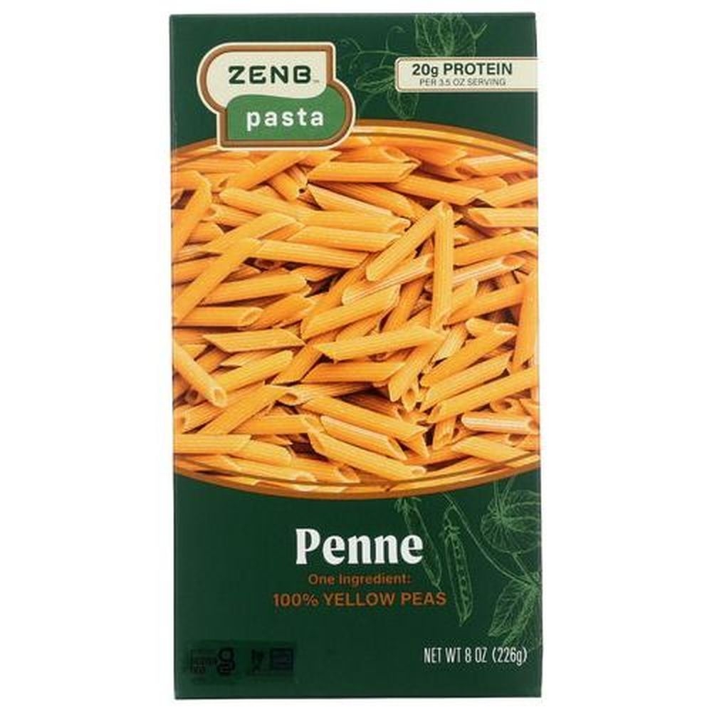 Zenb Penne Yellow Pea Pasta, 8 Ounce -- 12 per case