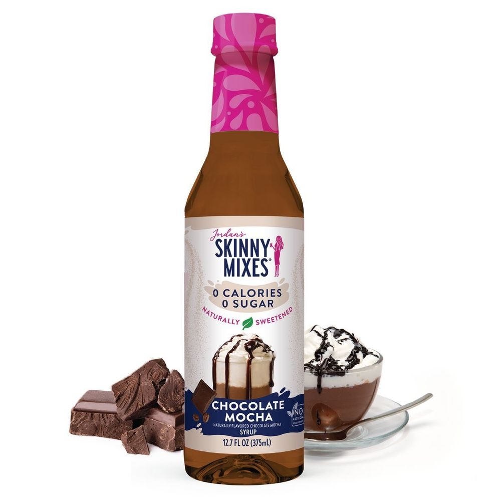Skinny Mixes Chocolate Mocha Syrup, 12.7 Fluid Ounce -- 6 per case