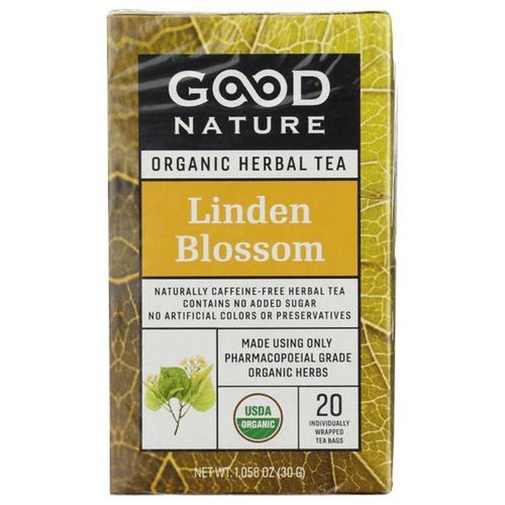 Good Nature Organic Blossom Linden Herbal Tea, 1.058 Ounce -- 6 per case
