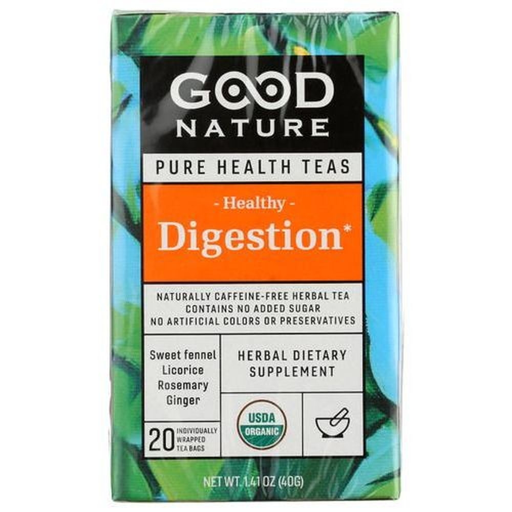 Good Nature Organic Healthy Digestion Herbal Tea, 1.41 Ounce -- 6 per case