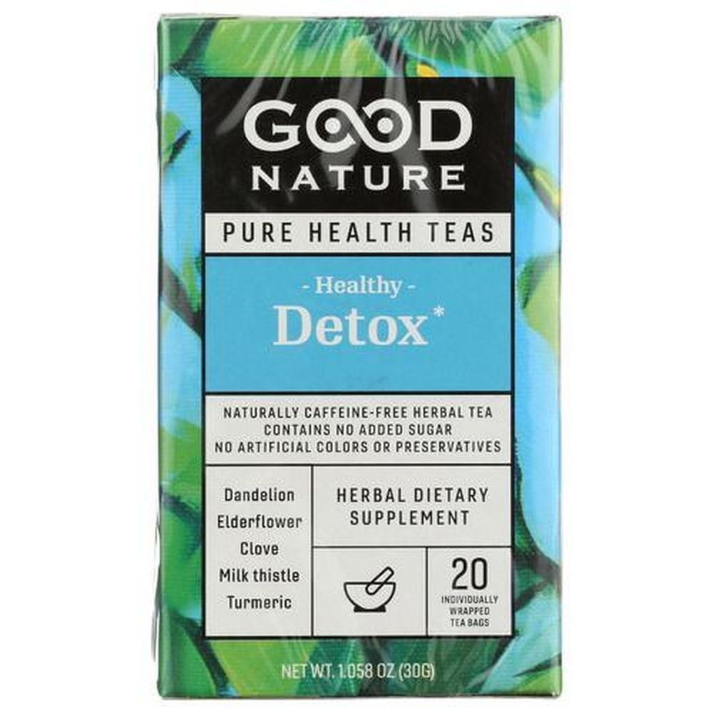 Good Nature Organic Healthy Detox Herbal Tea, 1.058 Ounce -- 6 per case