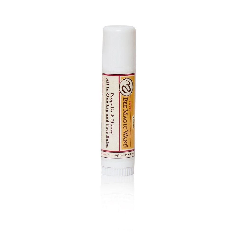 Sweet Bee Magic Wand Propolis and Honey All in One Lip and Face Balm, 0.65 Ounce -- 6 per case