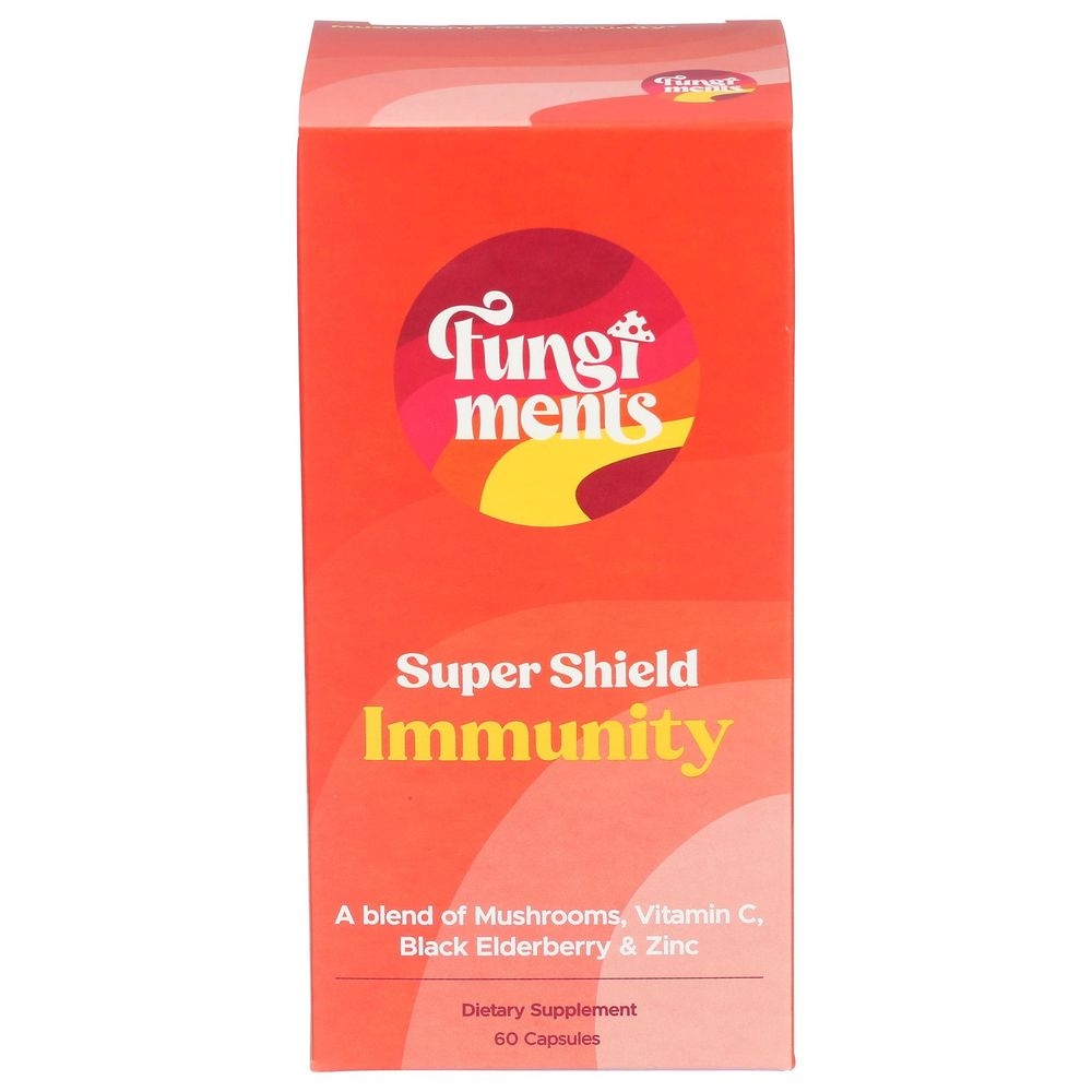 Fungiments Super Shield Dietary Supplement Capsules, 60 count