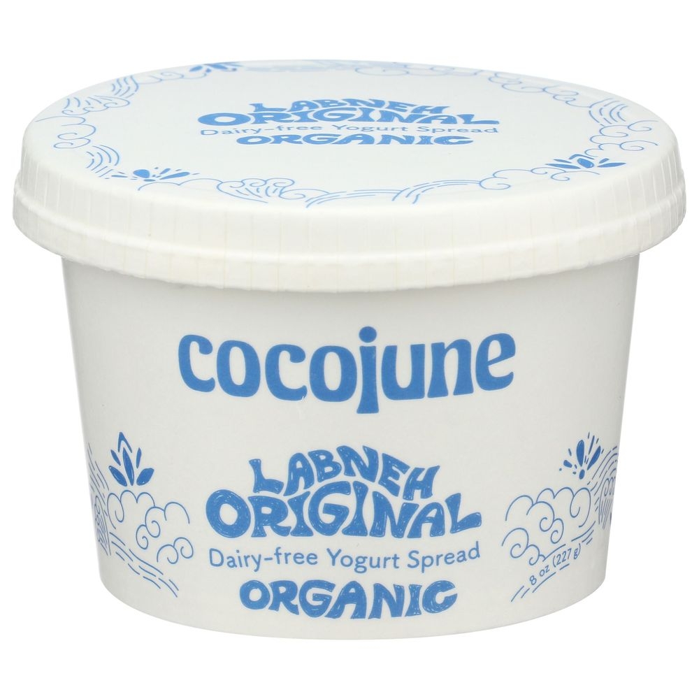 Cocojune Organic Labneh Original Dairy Free Yogurt Spread, 8 Ounce -- 8 per case