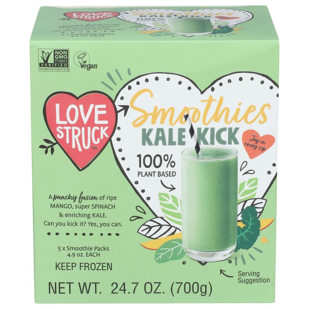 Love Struck Kale Kick Smoothie Mix, 24.7 Ounce -- 6 per case