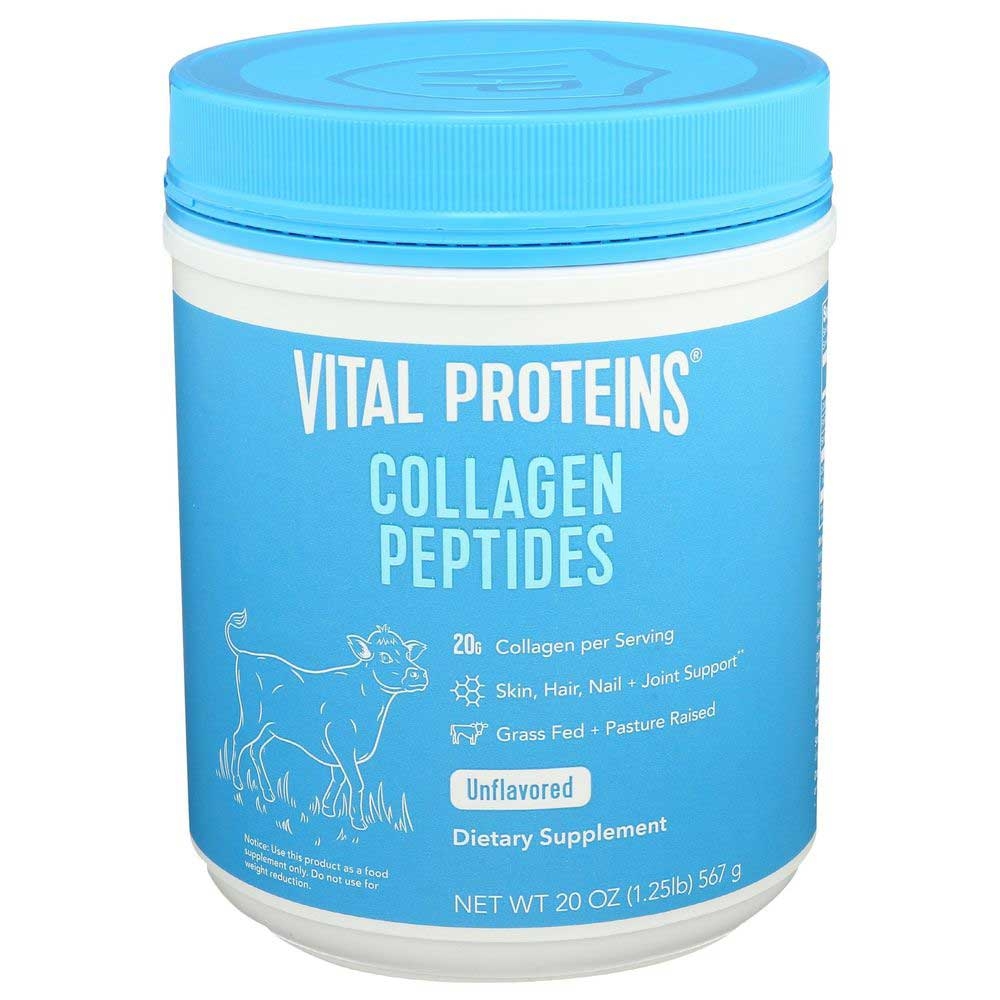 Vital Proteins Unflavored Collagen Peptides Powder, 20 Ounce