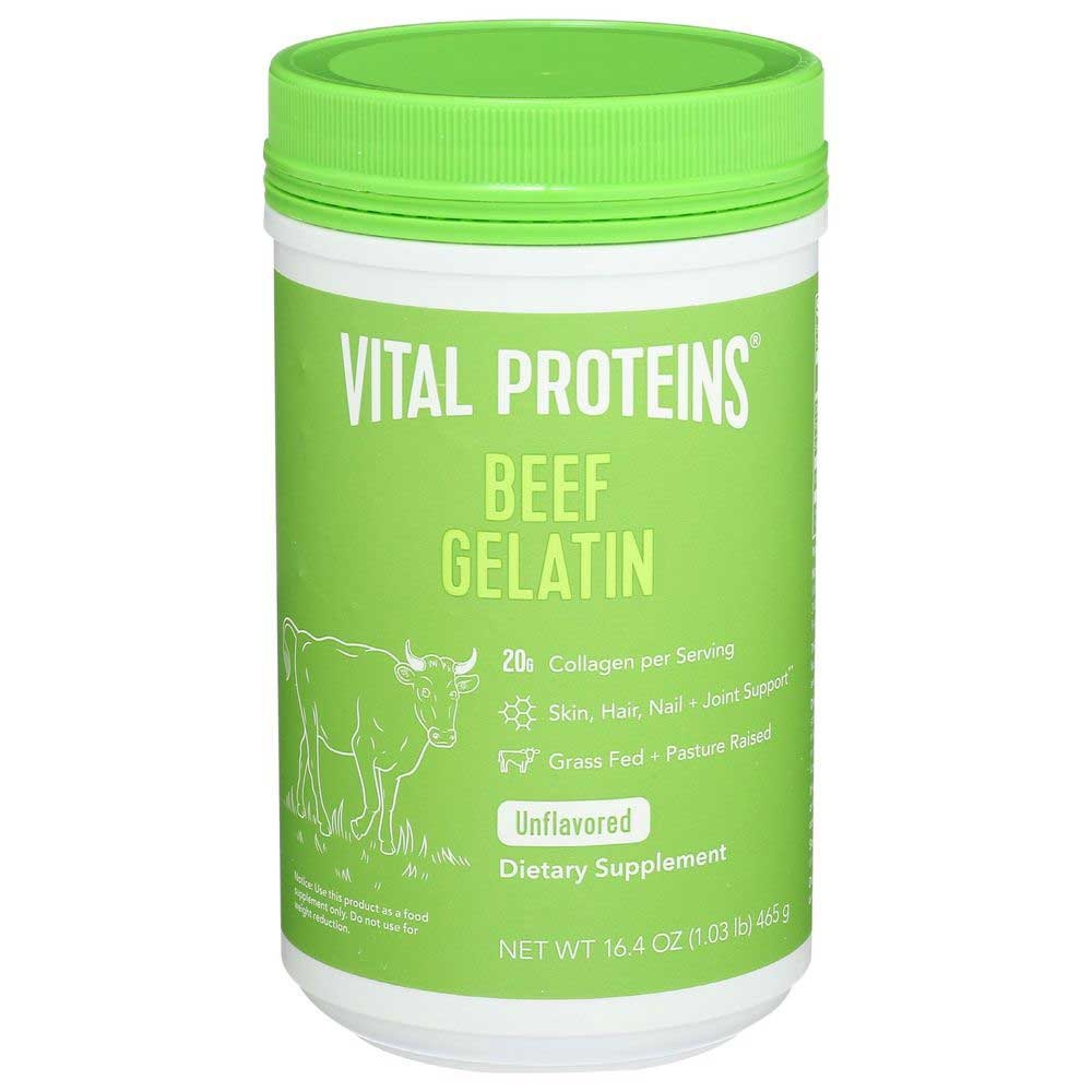 Vital Proteins Unflavored Beef Gelatin Powder, 16.4 Ounce