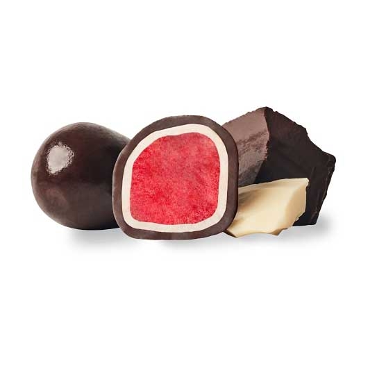 Tru Fru Hyper Dried Real Strawberries in Dark & White Chocolate, 4.2 Ounce -- 6 per case