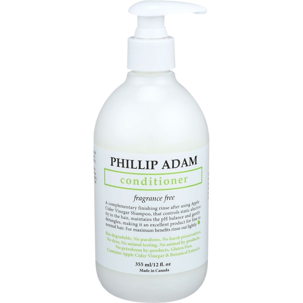 Phillip Adam Fragrance Free Conditioner, 12 Ounce