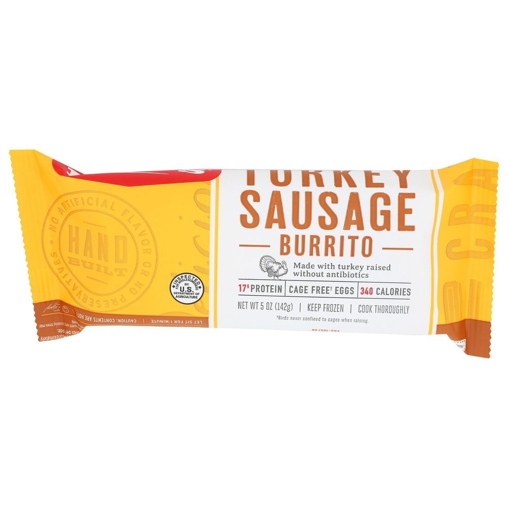 Reds Egg and Three Cheese Turkey Sausage Burrito, 5 Ounce -- 12 per case