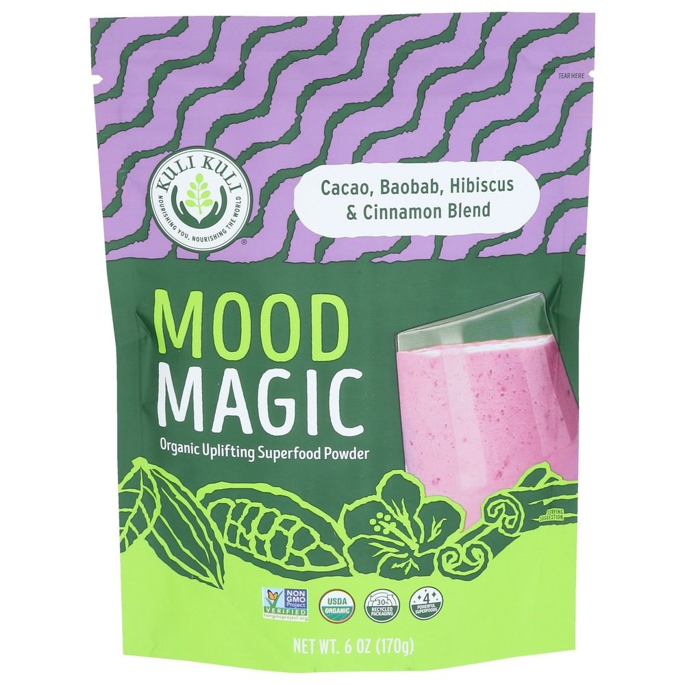 Kuli Kuli Mood Magic Uplifting Superfood Powder, 6 Ounce