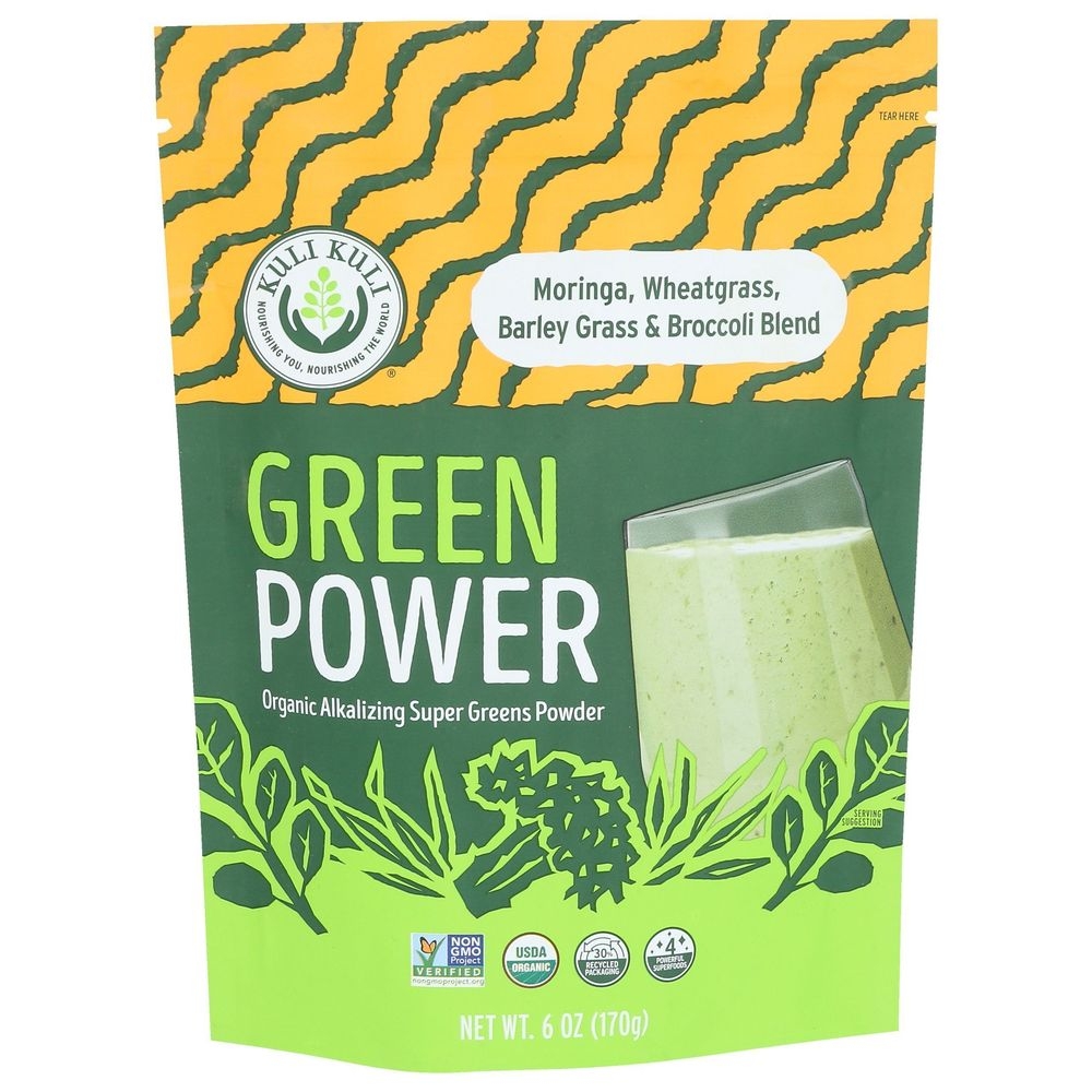 Kuli Kuli Green Power Superfood Powder, 6 Ounce
