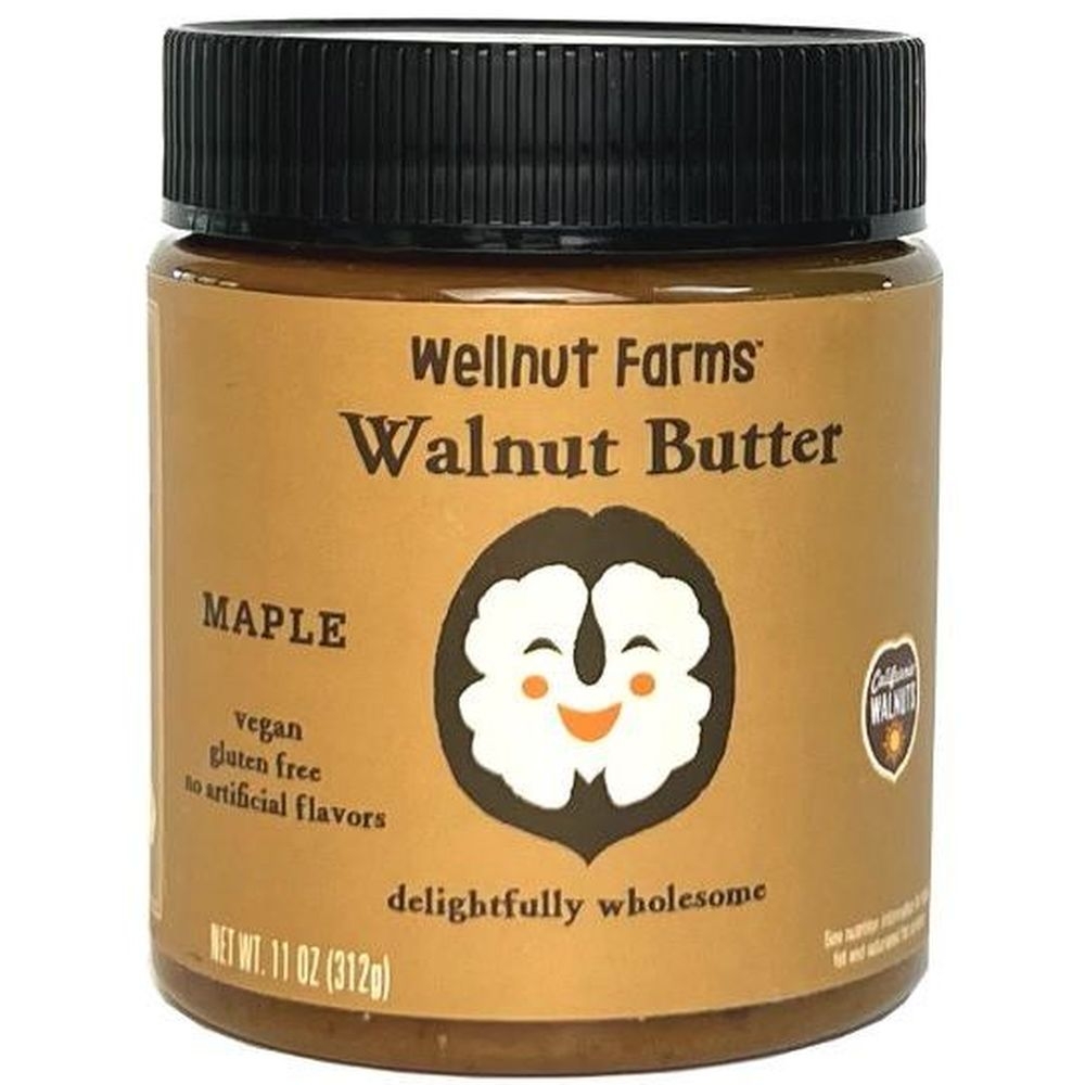 Wellnut Farms Maple Walnut Butter, 11 Ounce -- 6 per case