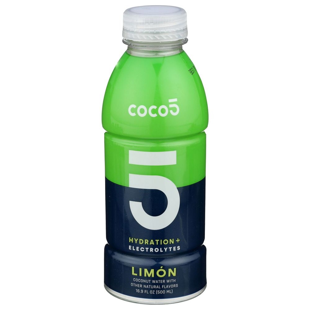 Coco5 Limon Coconut Water with Hydration and Electrolytes, 16.9 Fluid Ounce -- 12 per case