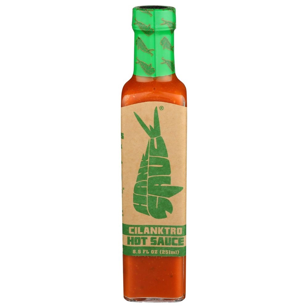 Hank Sauce Cilanktro Hot Sauce, 8.5 Fluid Ounce -- 6 per case