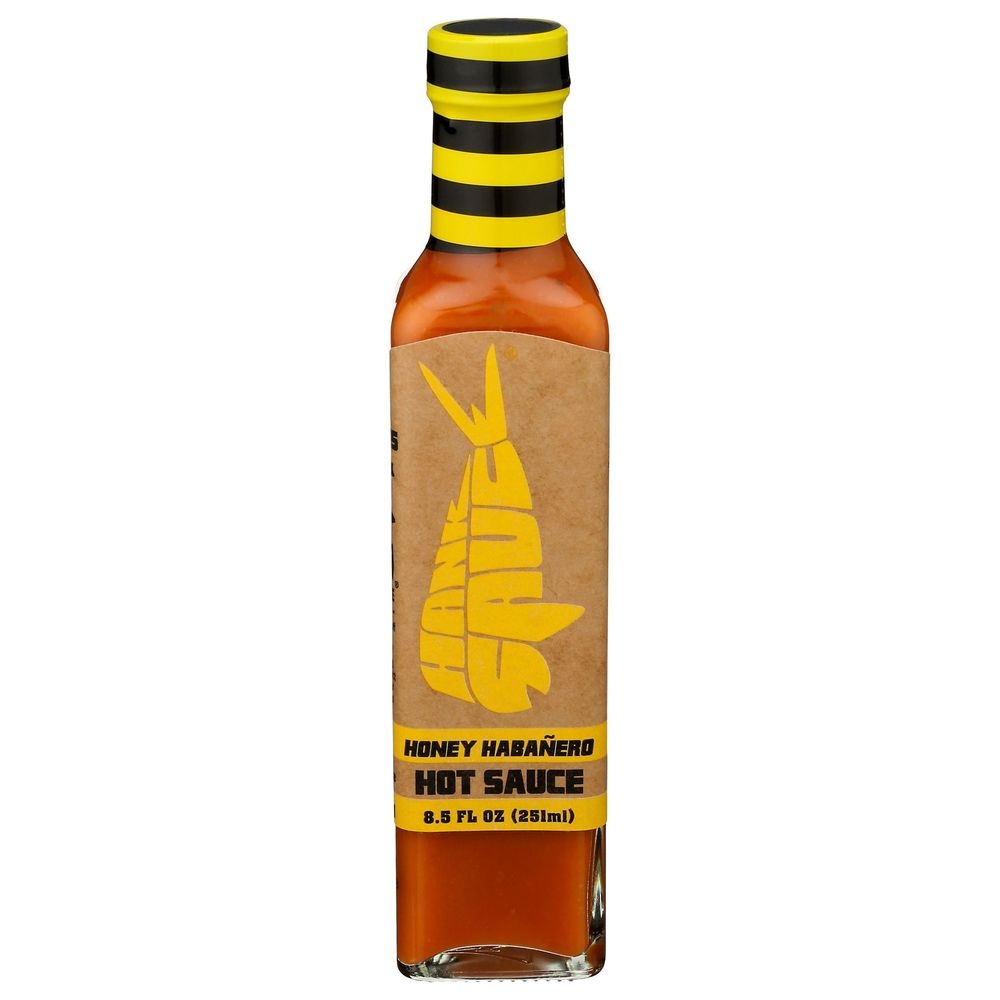 Hank Sauce Honey Habanero Hot Sauce, 8.5 Fluid Ounce -- 6 per case