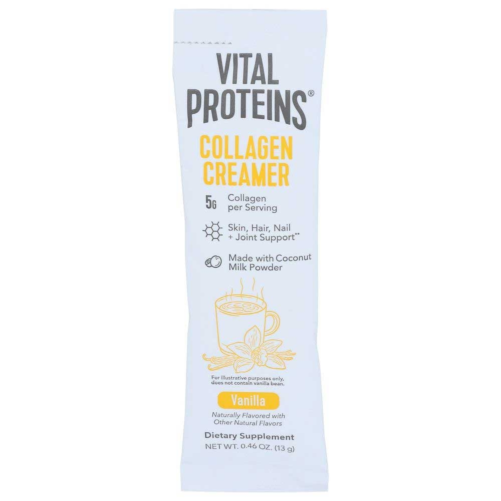 Vital Proteins Vanilla Collagen Creamer Powder, 0.46 Ounce -- 14 per case