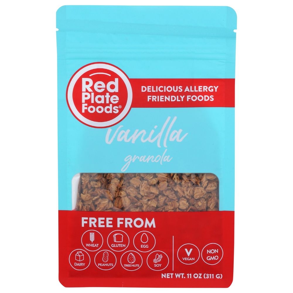 Red Plate Foods Golden Vanilla Granola, 11 Ounce -- 6 per case