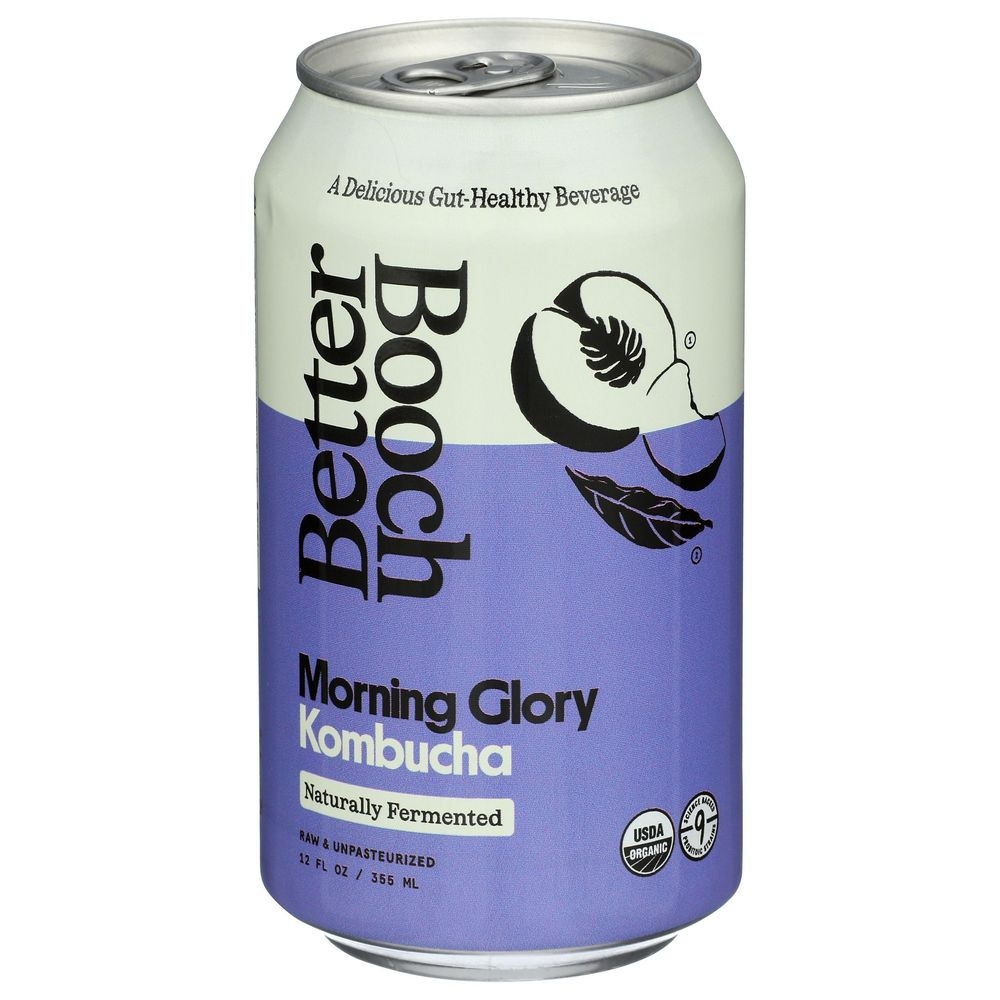 Better Booch Organic Morning Glory Kombucha, 12 Ounce -- 12 per case