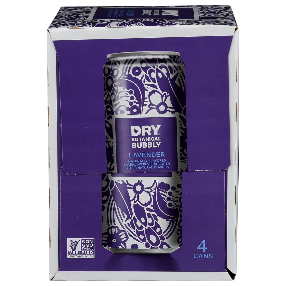 Dry Botanical Bubbly Lavender Sparkling Beverage, 48 Fluid Ounce -- 6 per case