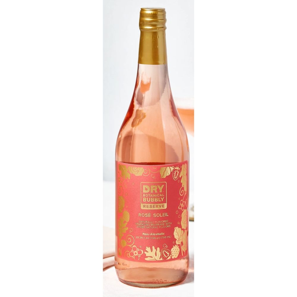 Dry Botanical Bubbly Reserve Rose Soleil Sparkling Beverage, 25.36 Fluid Ounce -- 12 per case