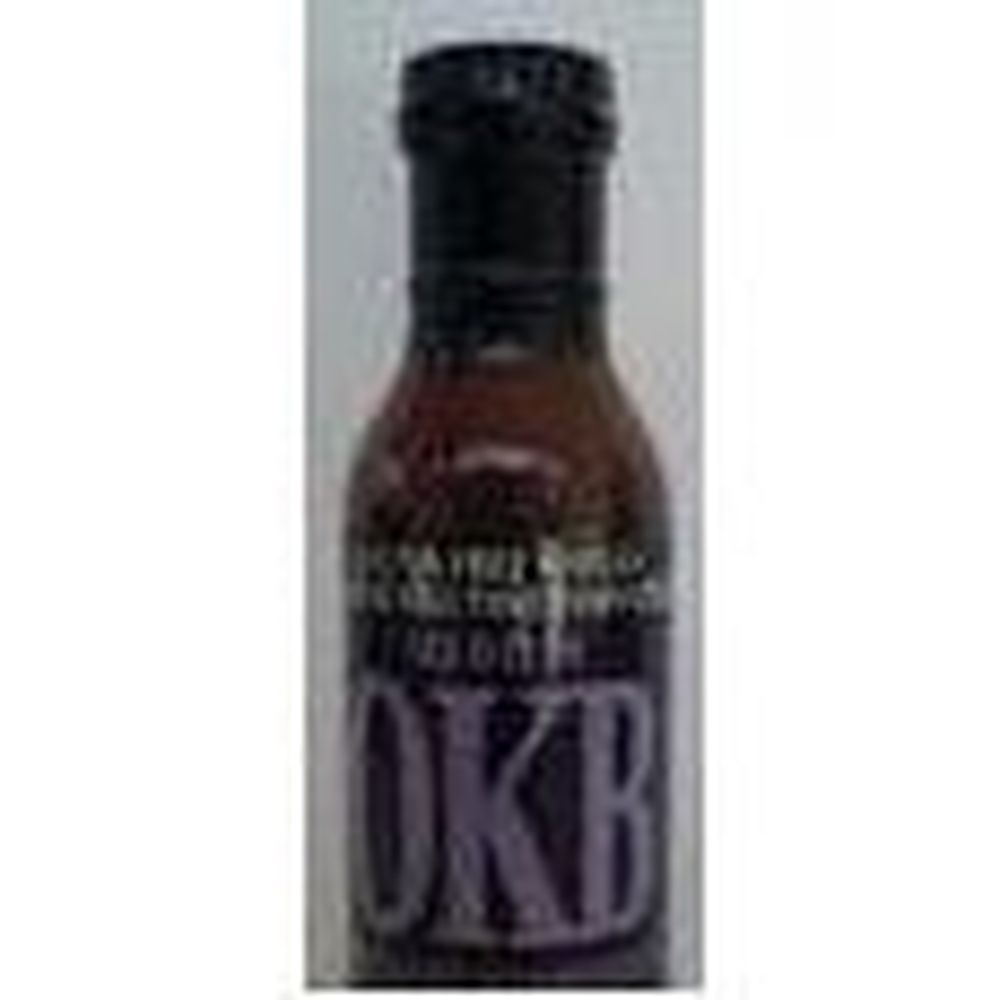 The OKB Medium BBQ Hot Sauce, 14 Ounce -- 6 per case