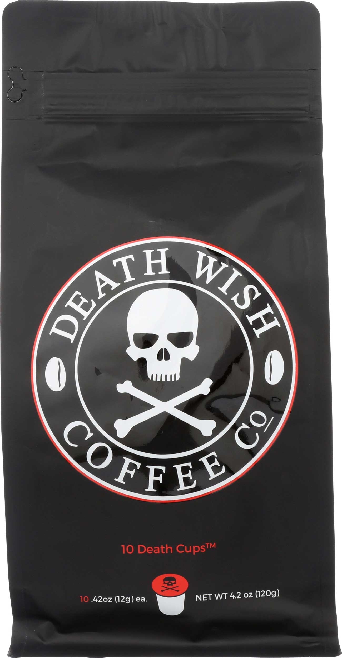 Death Wish Coffee - Single Serve Capsules, 10 count per pack -- 6 per case
