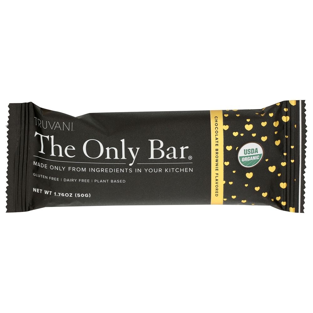 Truvani Organic Chocolate Brownie Bar, 1.76 Ounce -- 12 per case