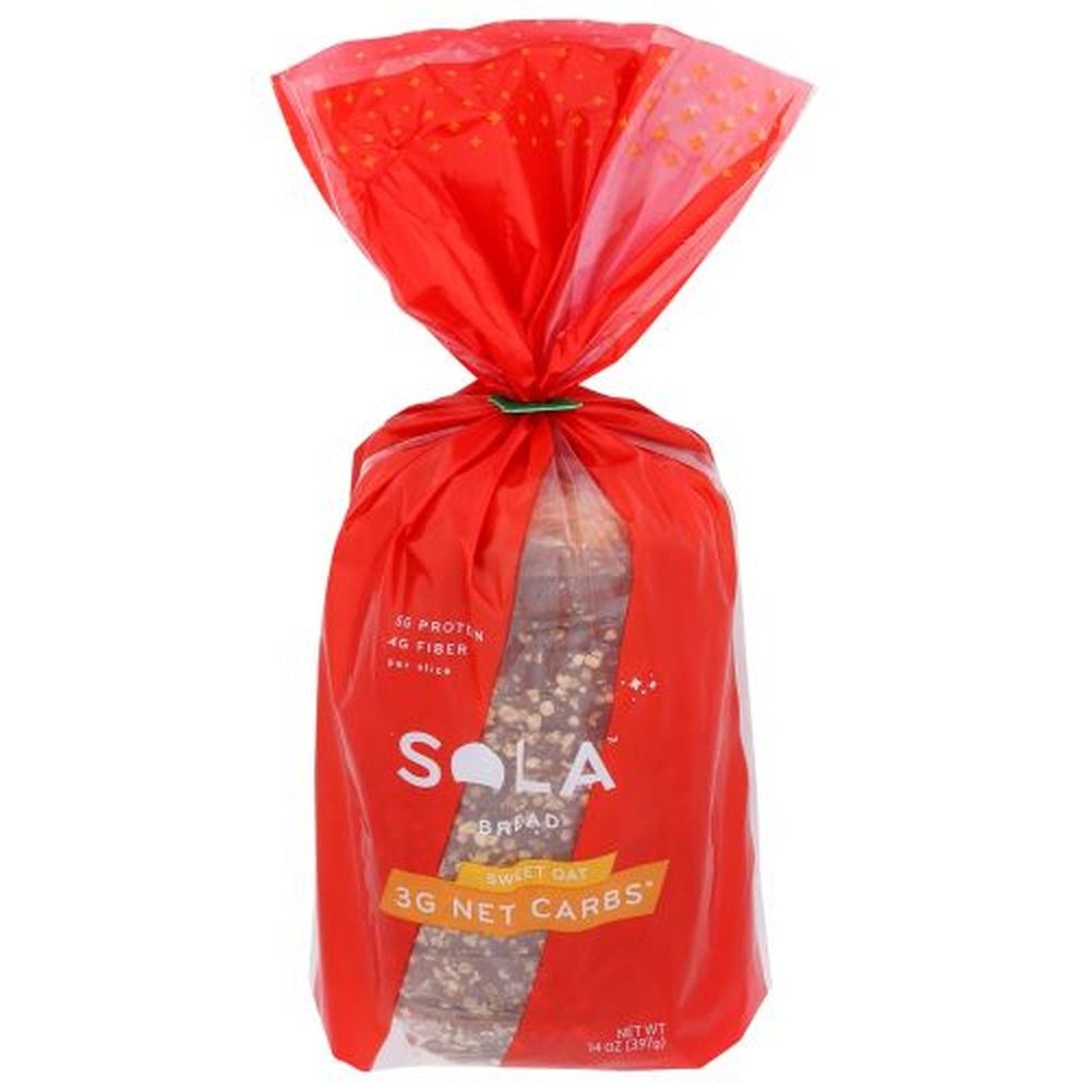 Solo Sweet Oat Bread, 14 Ounce -- 6 per case