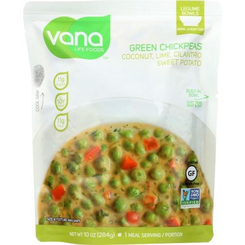 Vana Life Foods Chickpea Chipotle Coconut Lime Cilantro Sweet Potato Superfood Bowl, 10 Ounce -- 6 per case