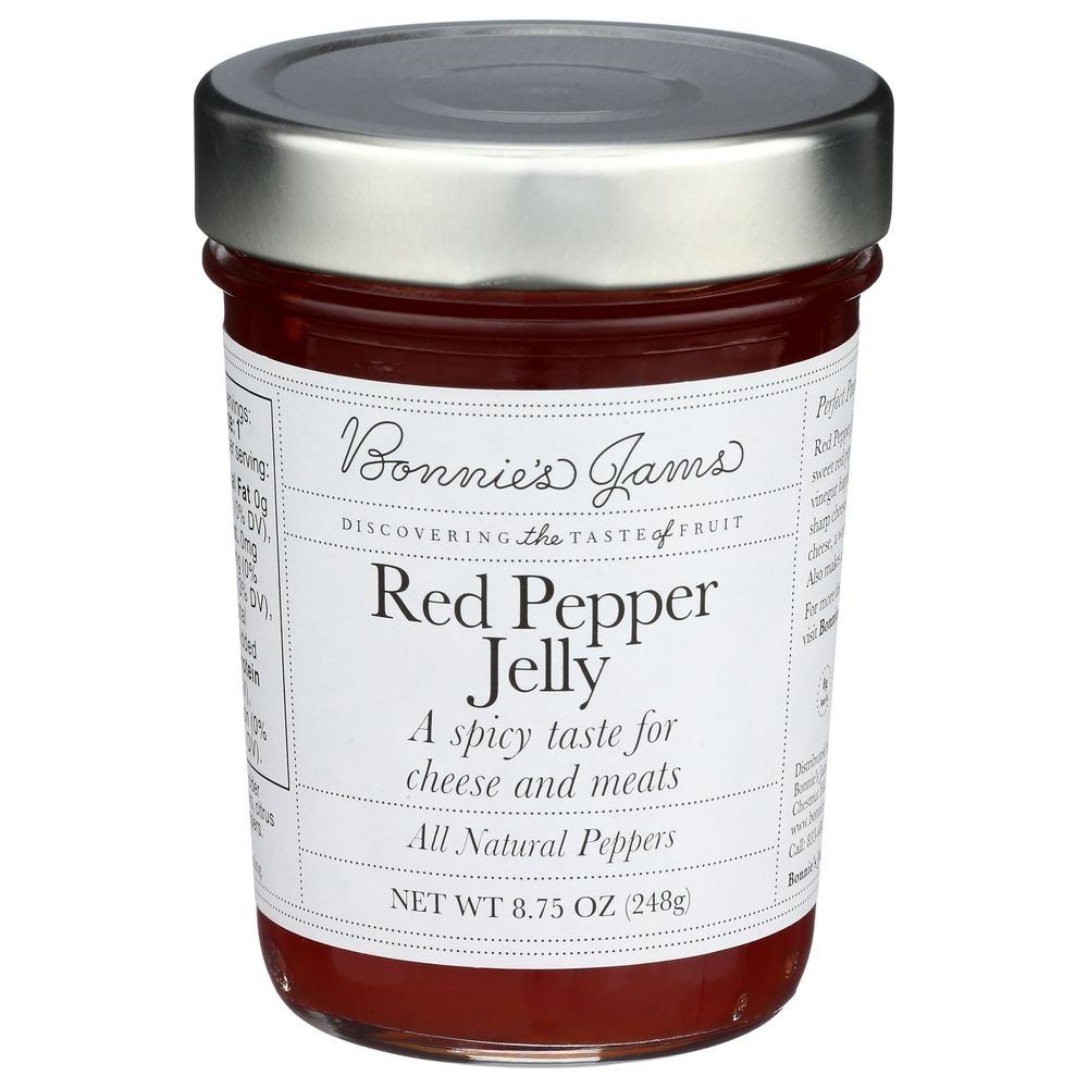 Bonnies Jams Red Pepper Jelly, 8.75 Ounce -- 6 per case